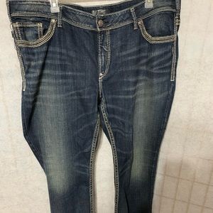 Silver Suki Slim bootcut jeans